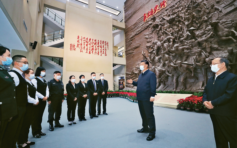 習近平：以史為鏡、以史明志，知史愛黨、知史愛國